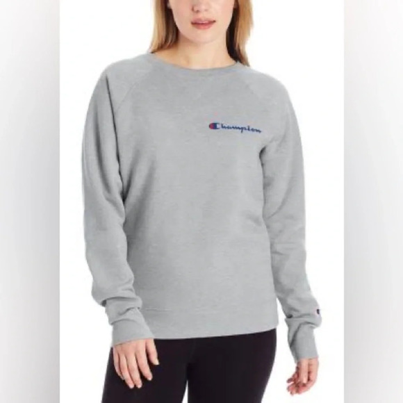 Champion PowerBlend Graphic Crew Neck Pullover - Picture 1 of 2